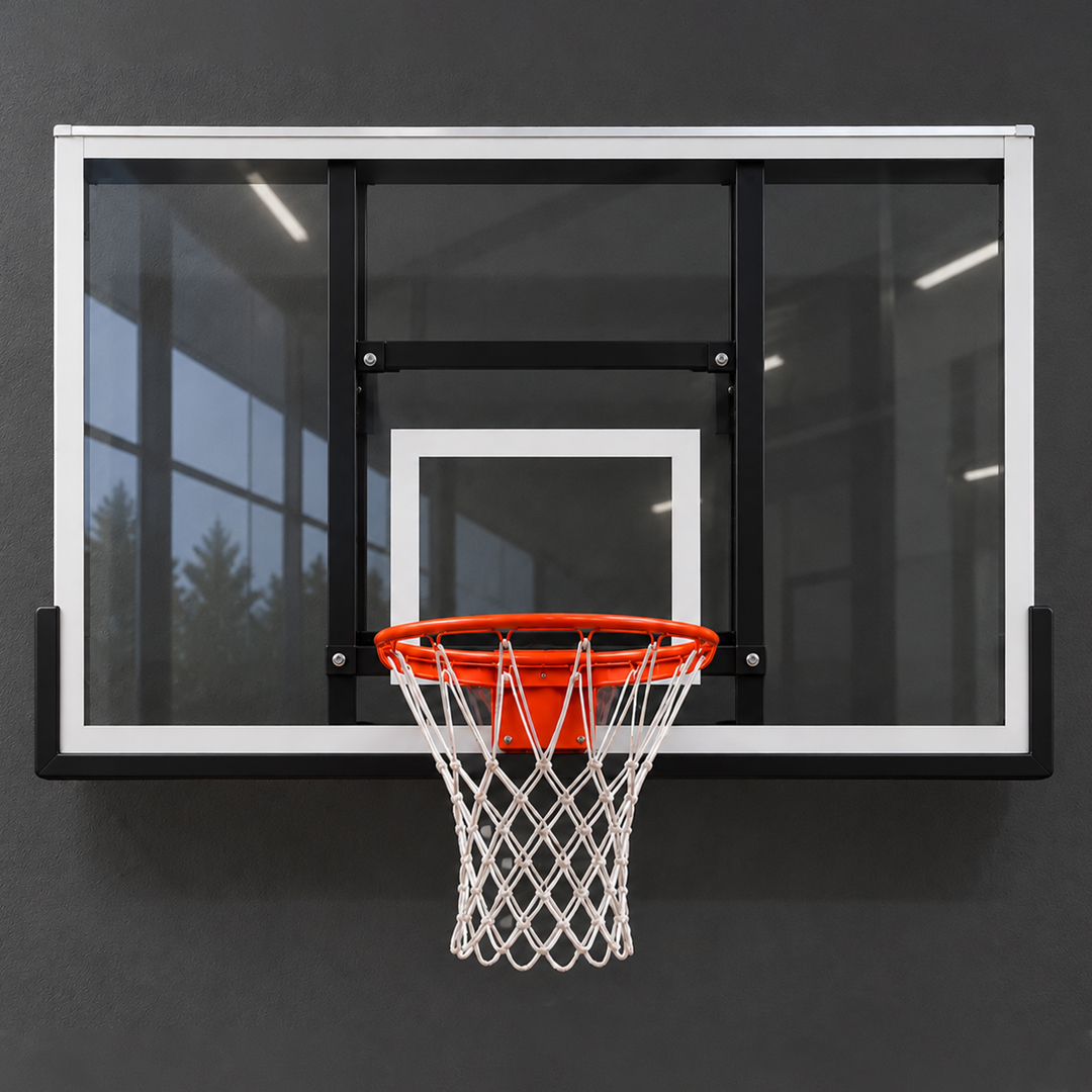 Tablero de basket de vidrio reglamentario